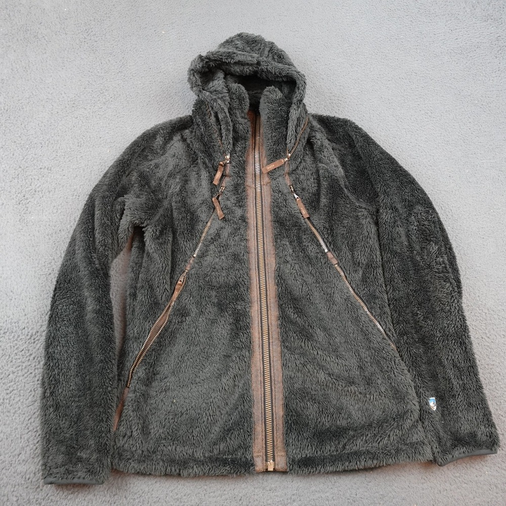 Kuhl Gray Fleece Ski Jacket
